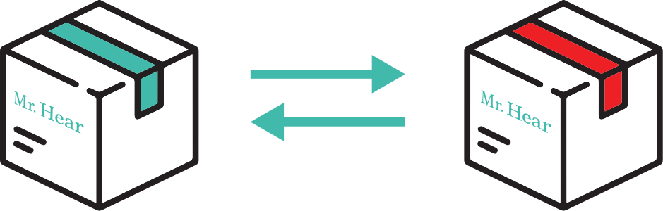 If you are satisfied with the fitting, you will receive your new hearing systems with your chosen settings. You then sign the documents and return the test hearing systems back to us with the enclosed documents. Only for orders within Germany)